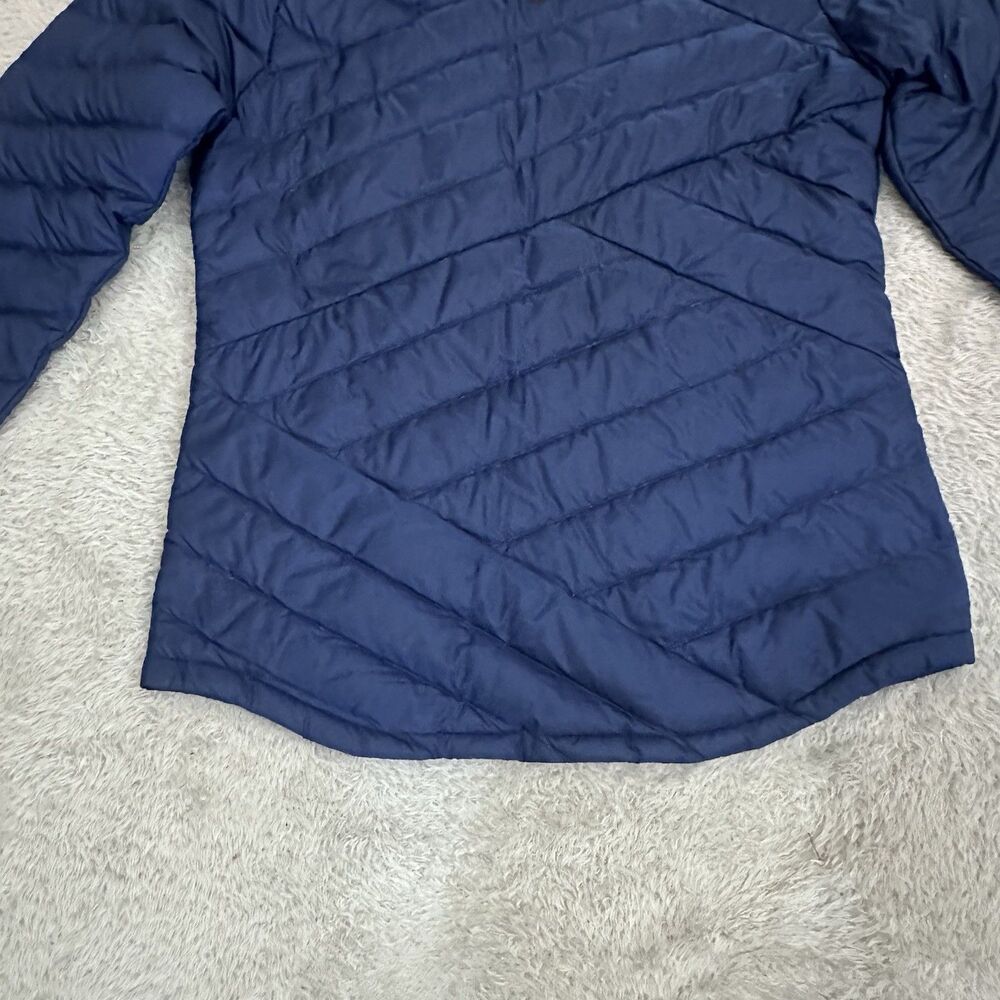 Marmot Womens Highlander Duck Down Fill Winter Jacket Blue Coat Sz M Puffer EUC - Picture 10 of 13